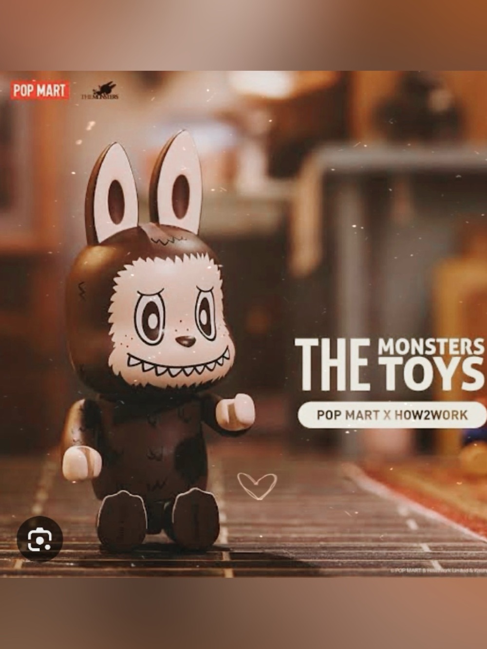 The Monsters Toys Labubu BRICK TOY Pop Mart - 100% Authentic